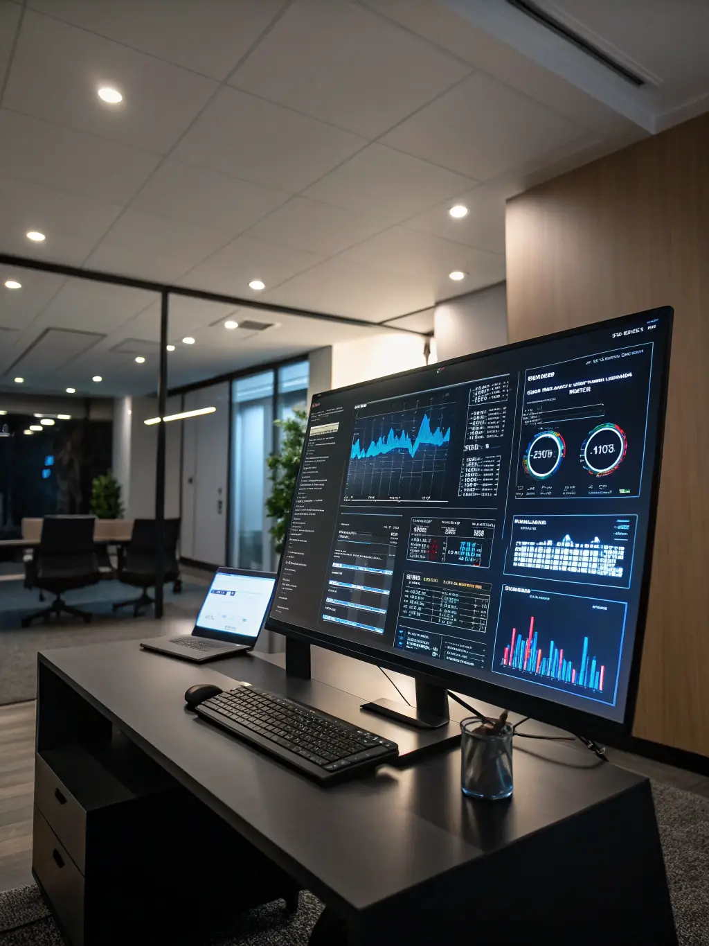 A dashboard displaying real-time analytics and reporting for RESPONDIFY's AI-powered automation solutions, showcasing key metrics and performance insights.